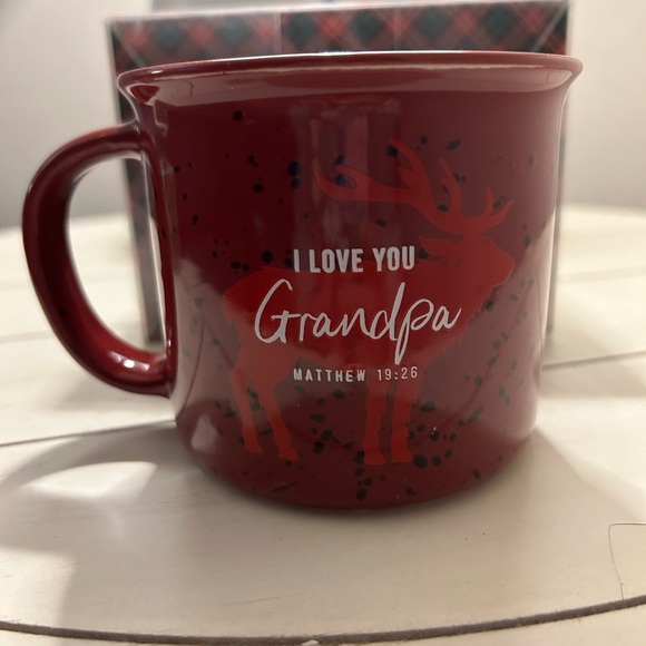 Lighthouse Christian Products Ceramic “Grandpa” Mug with Inspirational Stone - Picture 2 of 7